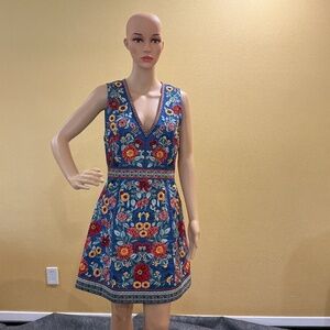 Alice and Olivia Dress NWT Embroidered Floral Size 6